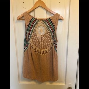 Boho summer tank